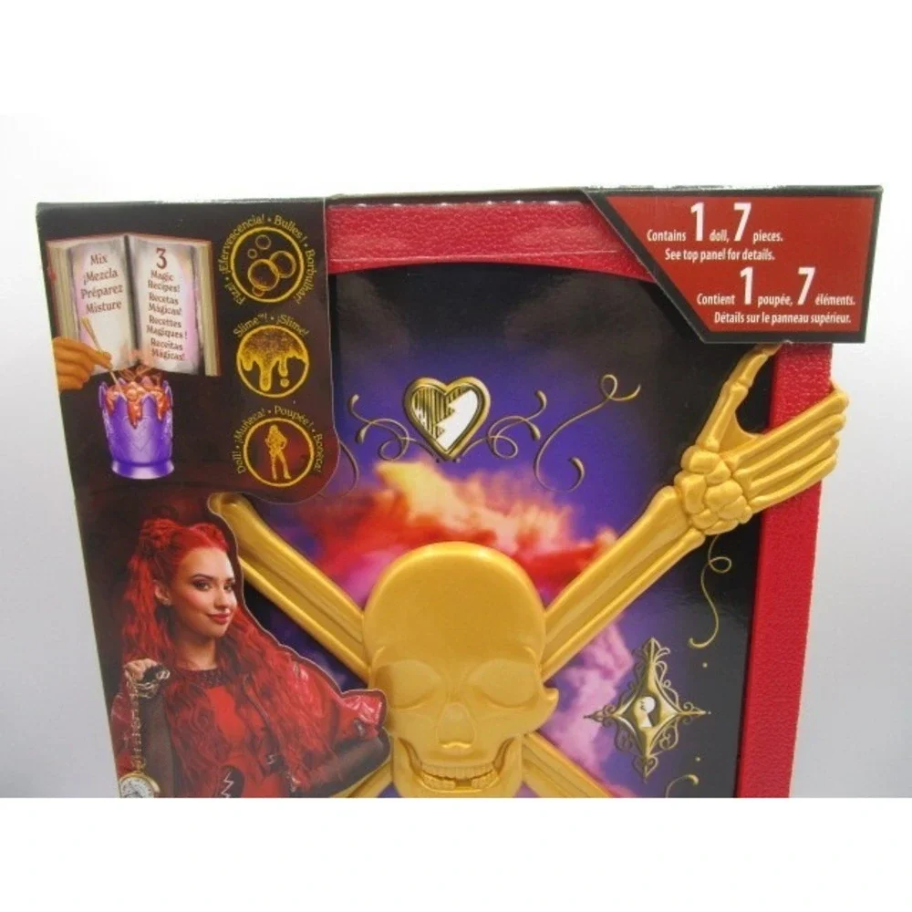 Disney Descendants The Rise Of Red The Sorcerer's Cookbook With Fashion Doll
